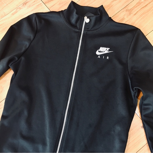 Nike one piece shorts romper running cycle outfit black small zip up - Picture 5 of 7